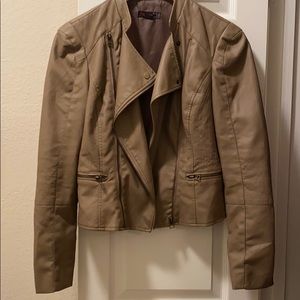 Faux Leather Jacket